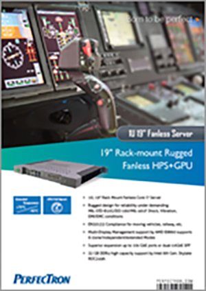 1U 19" Fanless Server