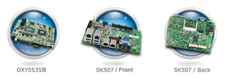 COM-type application of StackPC modules