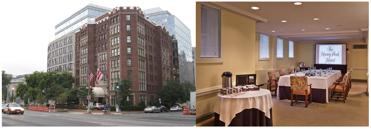 The Eton Room, Henley Park Hotel (ADD. 926 Massachusetts Ave NW, Washington, DC 20001, United States).