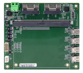 SK232 SlimSAS to MXM PCI104 carrier