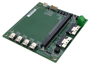 SK232 SlimSAS x8 to MXM with mDP adapter card